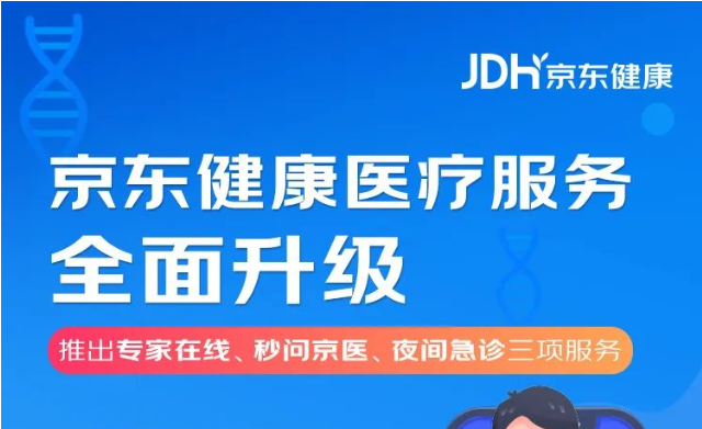  京東健康醫療服務全面升級 推出三項服務