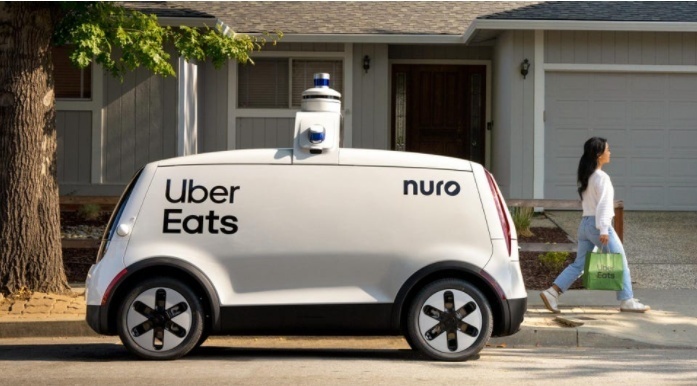 優步與Nuro10年合作協議 部署無人駕駛送餐車