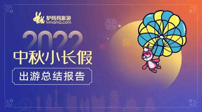 驢媽媽旅游網發布《2022中秋小長假出游總結報告》：周邊微度假成主流
