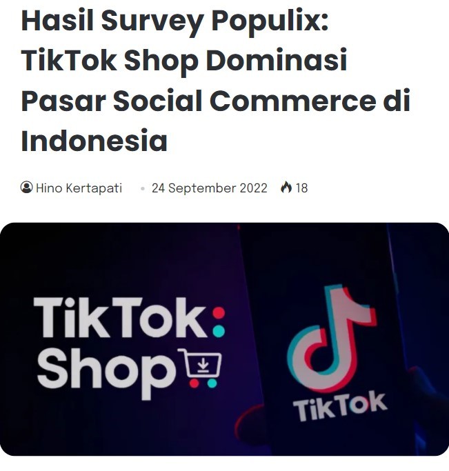 超四成印尼受訪者表示TikTok Shop是最受歡迎的社媒購物平臺