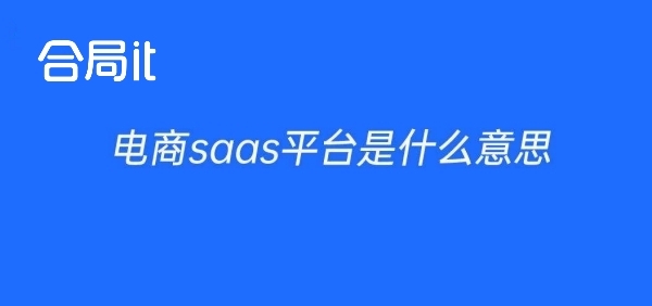電商SaaS已到退潮時？多商戶電商交易平臺或可破局