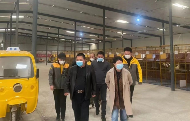 韻達聯席董事長陳立英走訪北京網點 慰問一線快遞小哥