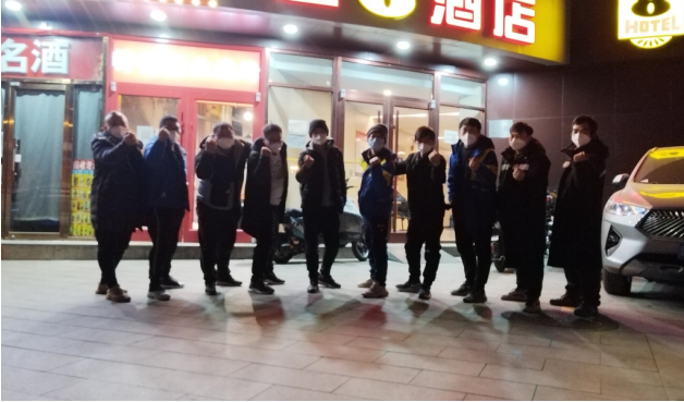 德邦快遞調集快遞員支援北京末端派送工作
