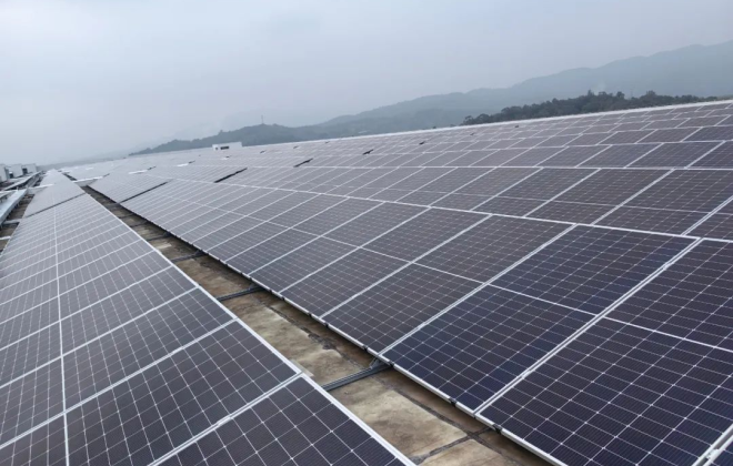 圓通揭陽中心光伏發電項目完成 每年可減少二氧化碳排放3110.6噸
