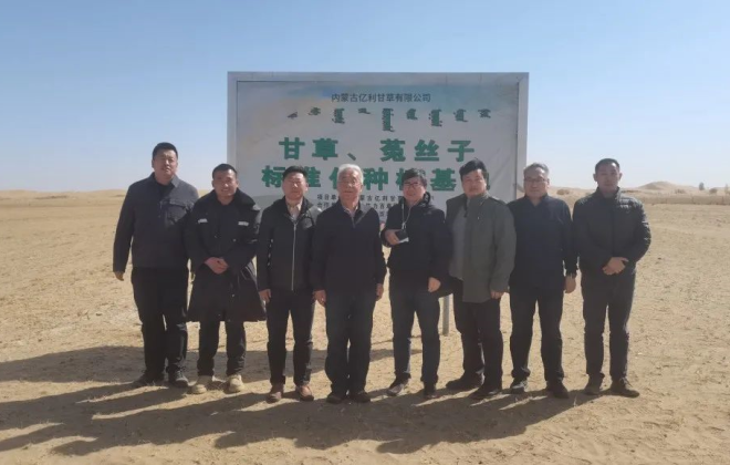 醫(yī)械多多應(yīng)邀參觀內(nèi)蒙古億利甘草有限公司種植基地