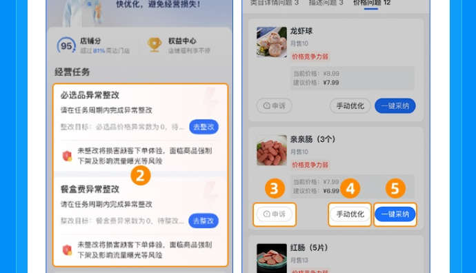餓了么開展不合理菜價包裝費問題識別及治理