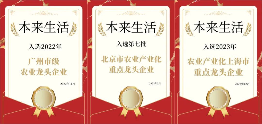 本來生活入選上海市農業重點龍頭企業