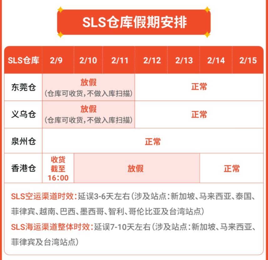 Shopee發布2024年春節物流和豁免政策