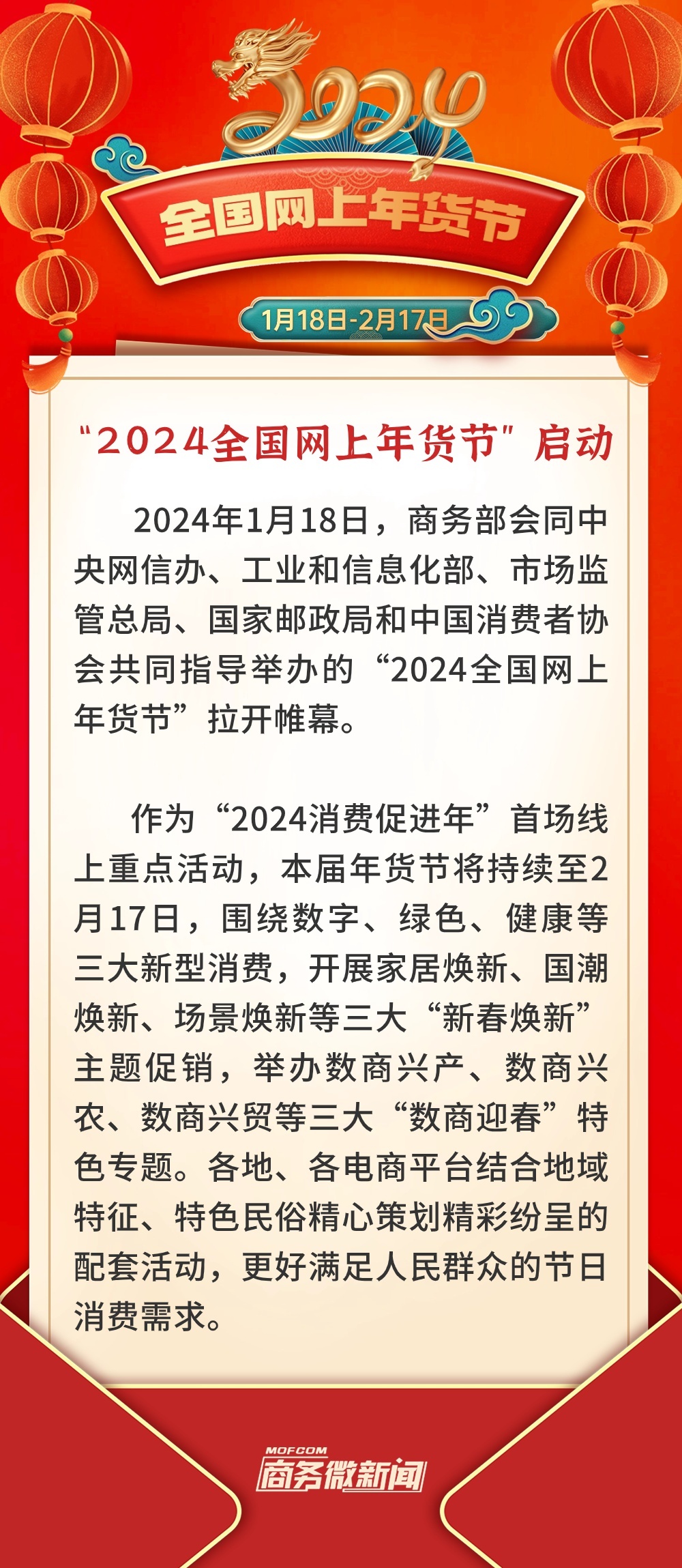 2024全國網(wǎng)上年貨節(jié)網(wǎng)絡(luò)零售額接近8000億元