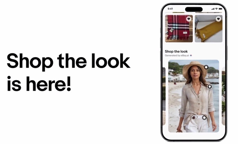 eBay推出生成式AI功能Shop the Look