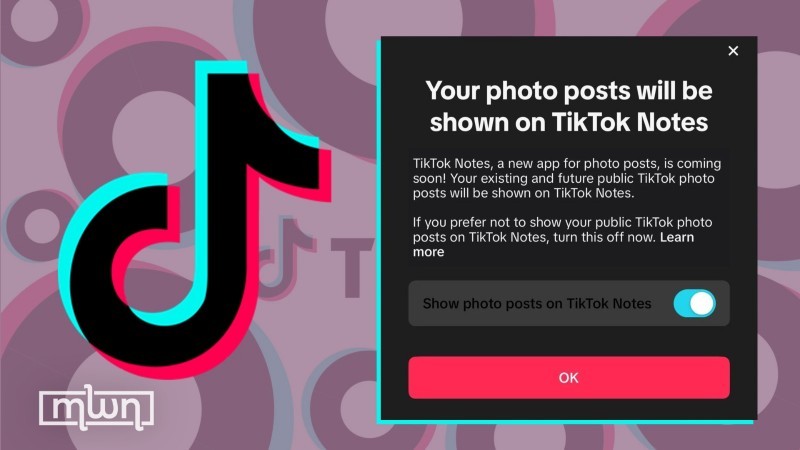 TikTok將推出圖文分享應(yīng)用程序TikTok Notes